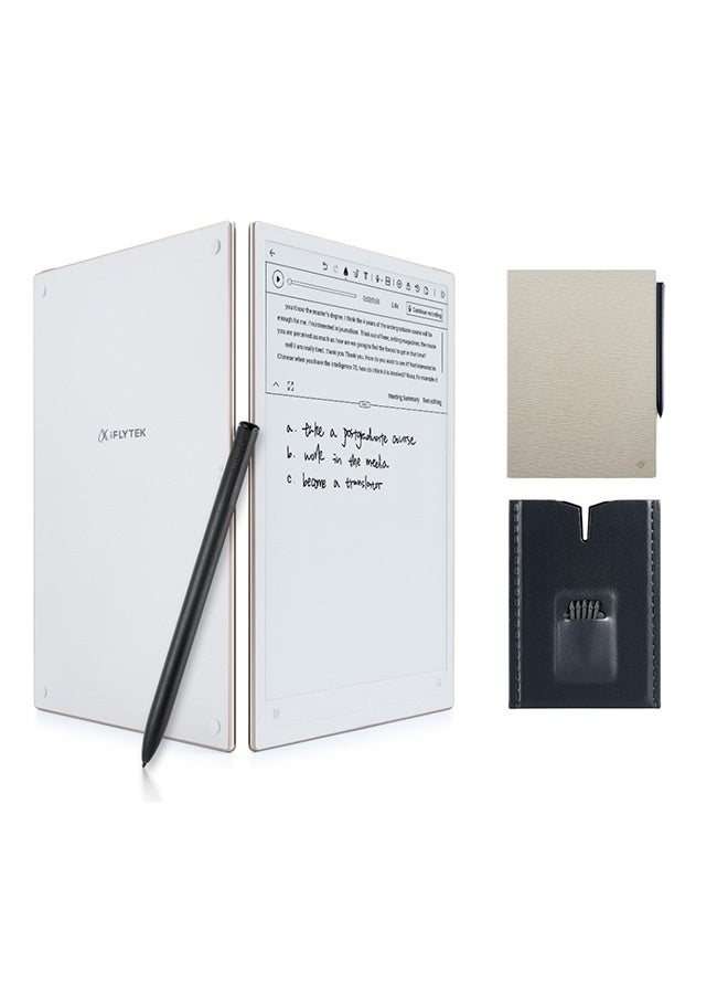 iFLYTEK AINOTE 2 Digital Writing Tablet, E-ink Display, Electronic Notepad with Stylus Pen With Iflytek ainote2 Mist Case & 5 Refill - Image 1